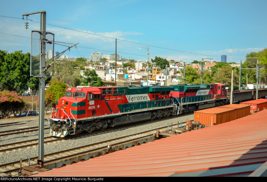 FXE ES44AC Locomotive leading a train